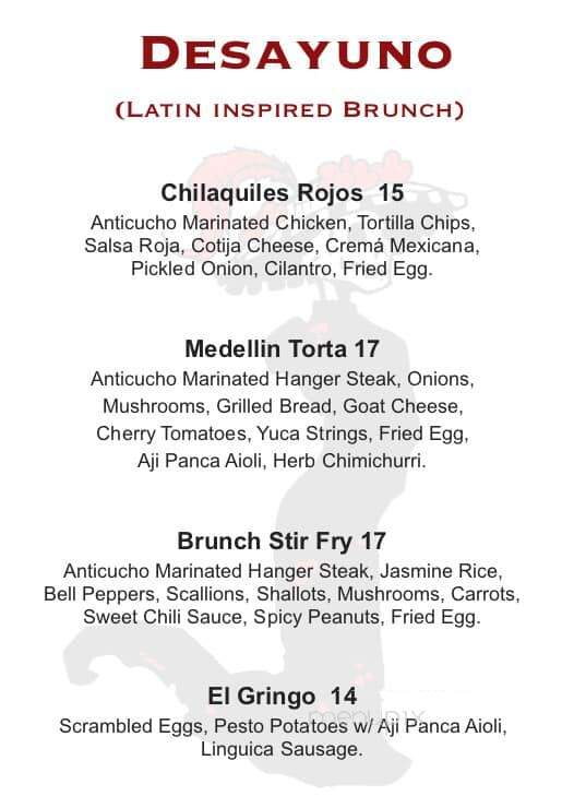 Jesus Latin Grill - Mishawaka, IN menu_pic