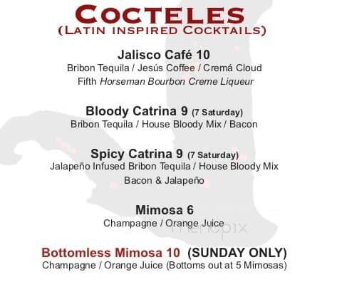 Jesus Latin Grill - Mishawaka, IN menu_pic