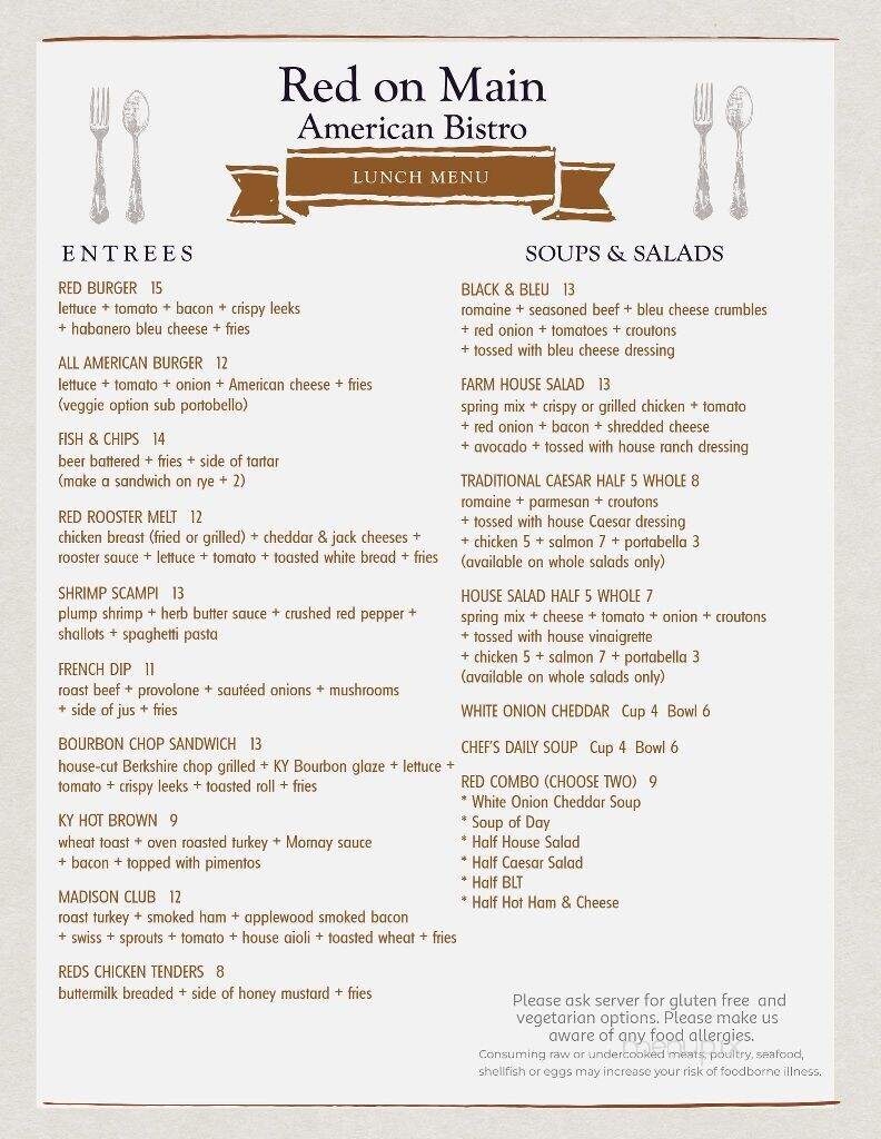 Red On Main - Madison, IN menu_pic