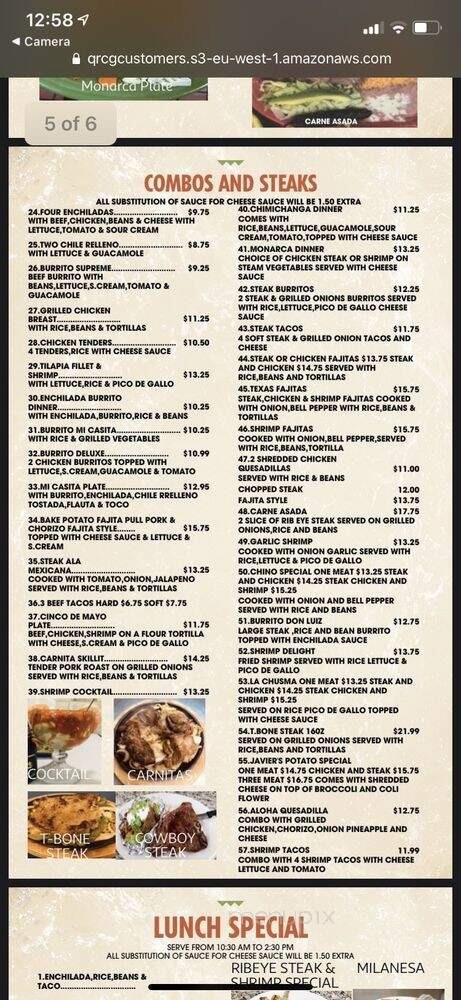 Burrito Express - Ellisville, MS menu_pic