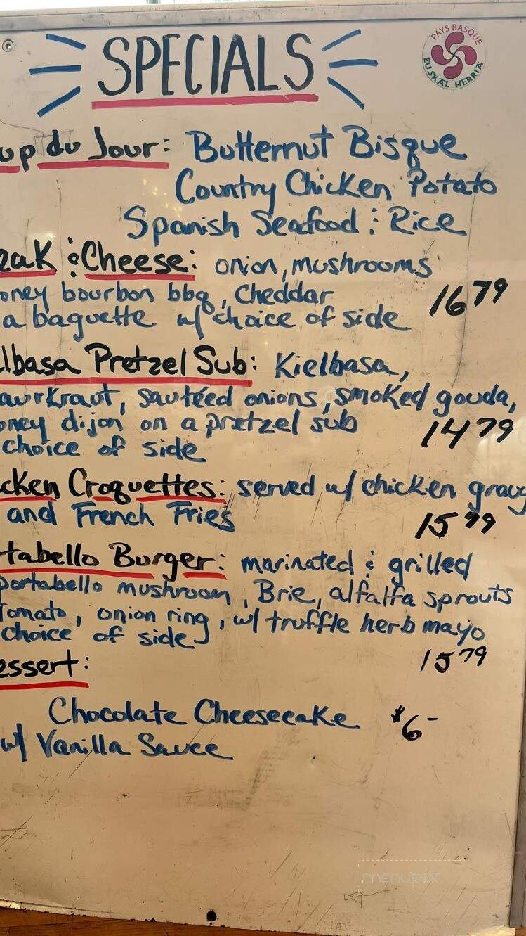 Basco Grill - Eastham, MA menu_pic
