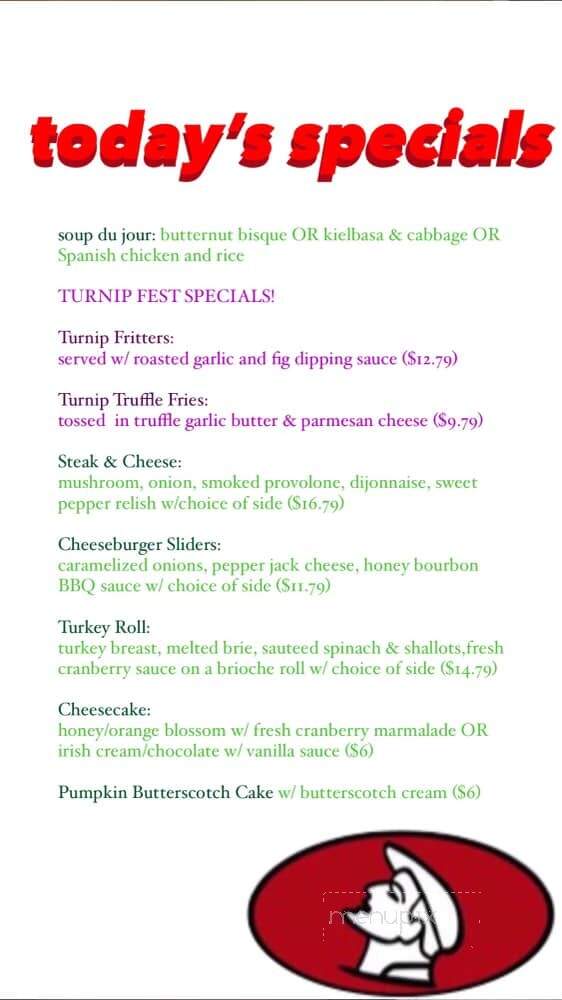 Basco Grill - Eastham, MA menu_pic