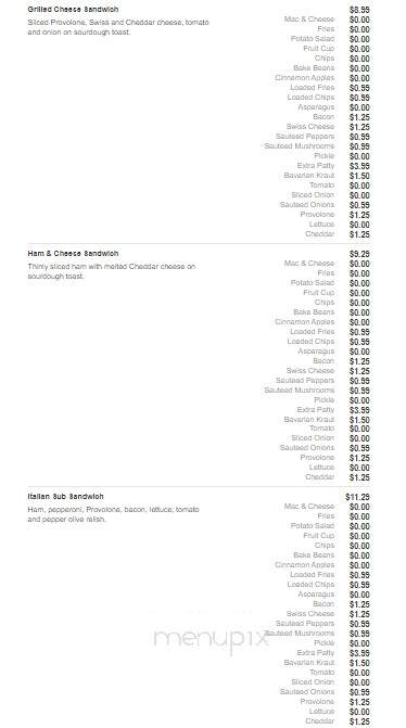 Sedona Bistro - Cape Girardeau, MO menu_pic