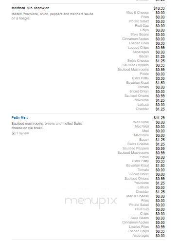 Sedona Bistro - Cape Girardeau, MO menu_pic