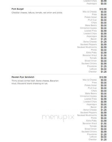 Sedona Bistro - Cape Girardeau, MO menu_pic