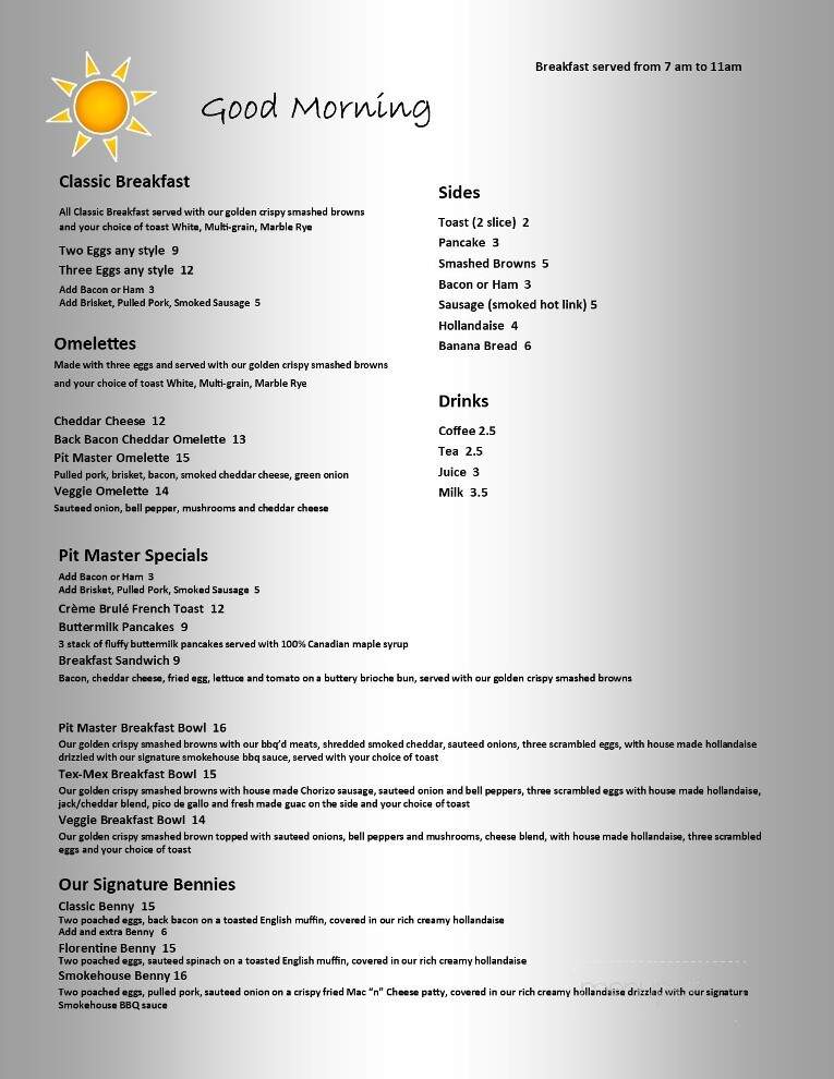 The Copper Pit - Princeton, BC menu_pic