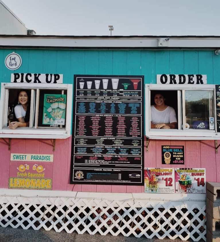 Sweetzy's Snowcones - Fort Worth, TX menu_pic