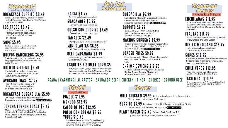 Tia Linas Bakery - Bartow, FL menu_pic