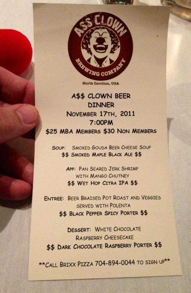 Ass Clown Brewing Company - Cornelius, NC