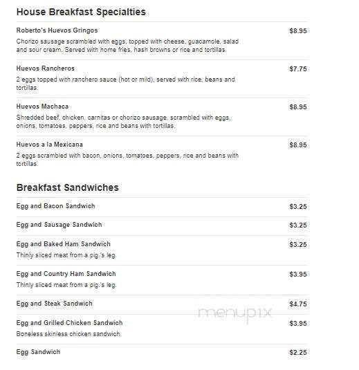 Mex-Am Resturant - Graham, NC menu_pic