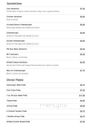 Mex-Am Resturant - Graham, NC menu_pic