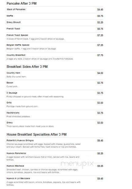 Mex-Am Resturant - Graham, NC menu_pic