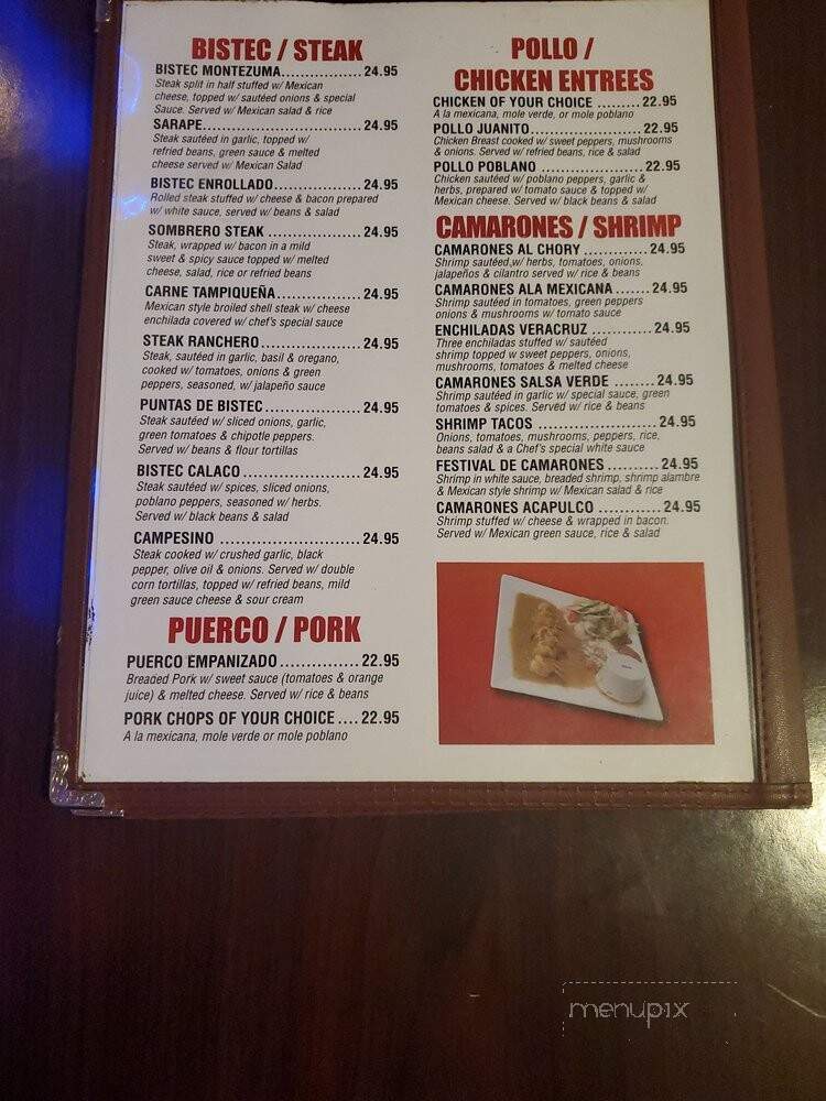 Cinco De Mayo Restaurant - Bloomingdale, NJ menu_pic