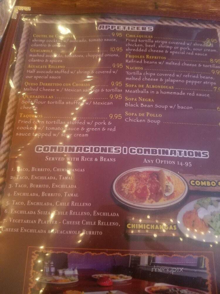 Cinco De Mayo Restaurant - Bloomingdale, NJ menu_pic