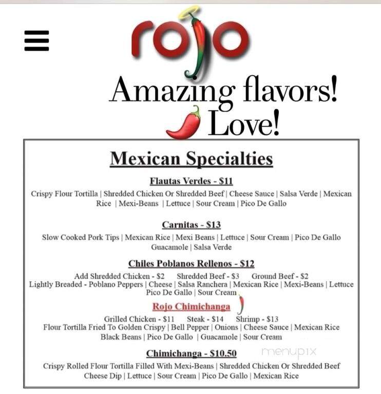Rojo Cocina Mexicana & Cantina - Roswell, GA