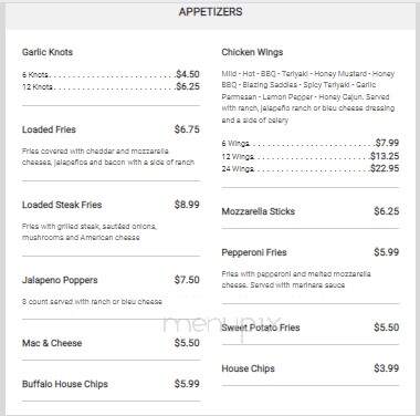 Vinny's Pizza - Goose Creek, SC menu_pic