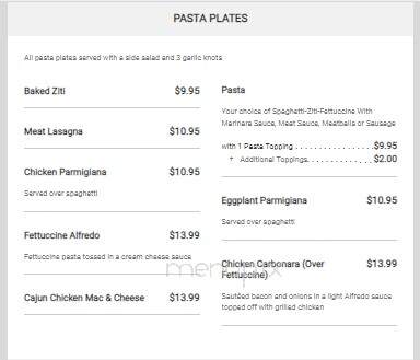Vinny's Pizza - Goose Creek, SC menu_pic