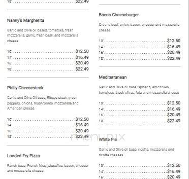 Vinny's Pizza - Goose Creek, SC menu_pic