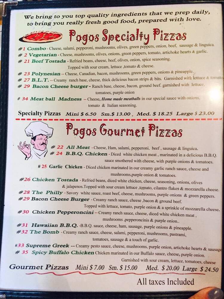 Pogo's Pizza - Kelseyville, CA