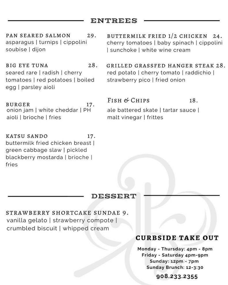 Dillons Publick House - Mountainside, NJ menu_pic