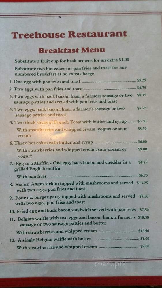 The Treehouse Restaurant - Kaslo, BC