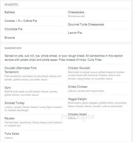 Apollos Sandwiches & Subs - Burlington, NC menu_pic