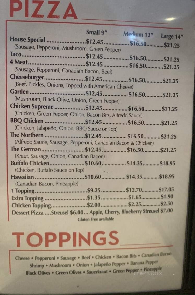 A & B Pizza - Mandan, ND menu_pic