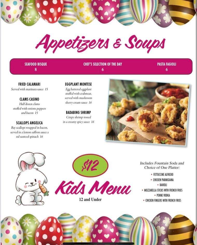 Carlucci's Grill - Yardley, PA menu_pic