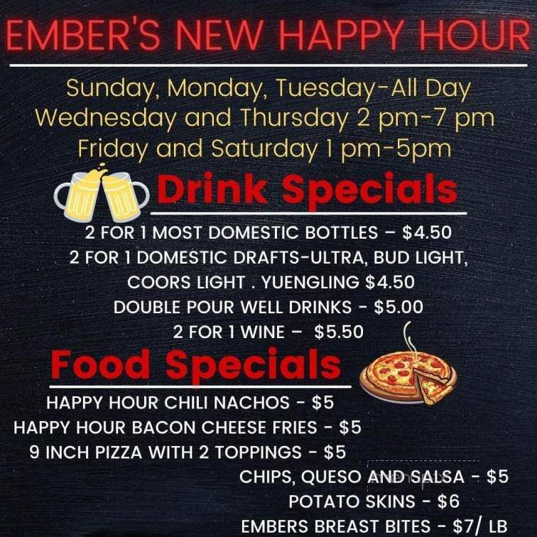 Embers Tavern & Grille - Columbia, TN