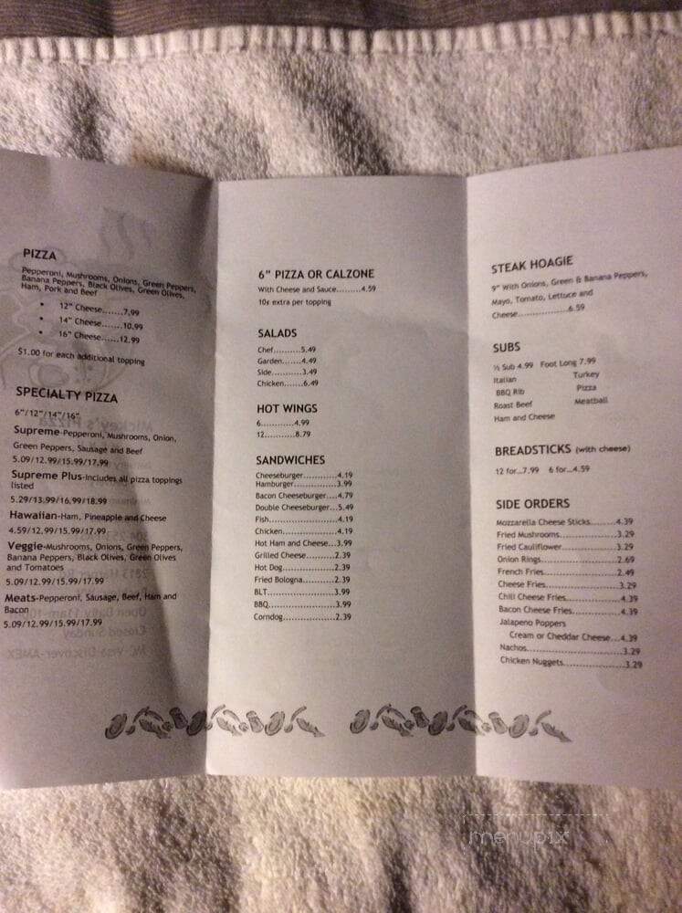 Mickey's - Beckley, WV menu_pic