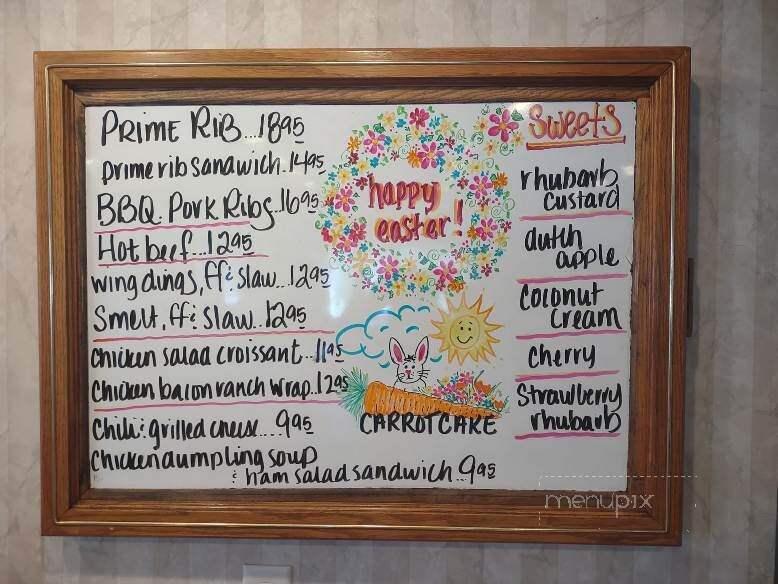 Beth's Twin Bluff Cafe - Nelson, WI menu_pic