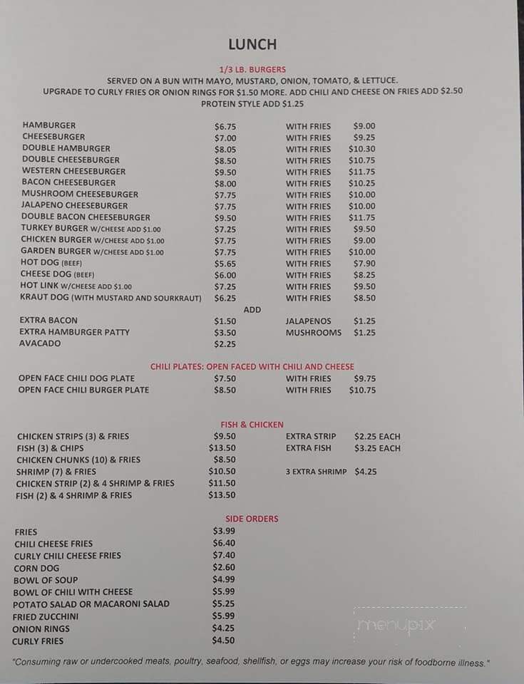 D's Giant Burger - Rodeo, CA menu_pic