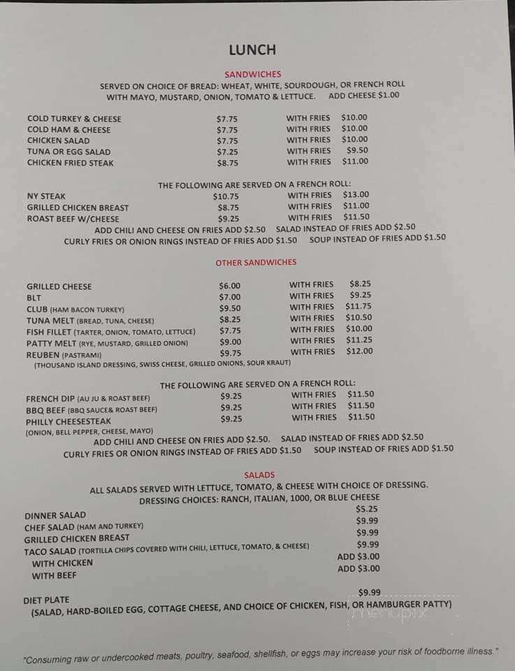 D's Giant Burger - Rodeo, CA menu_pic