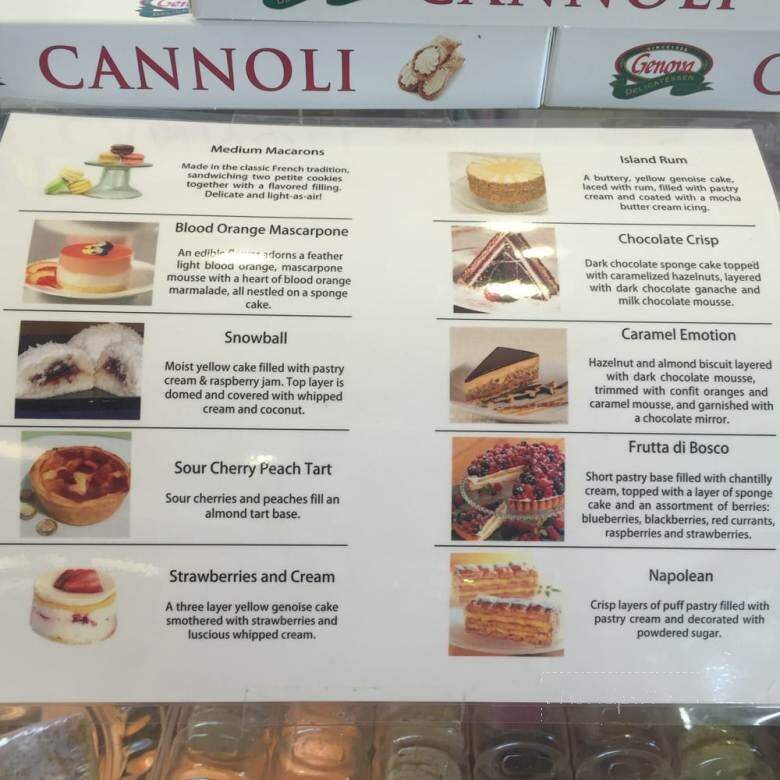 Online Menu of Genova Delicatessen, Walnut Creek, CA
