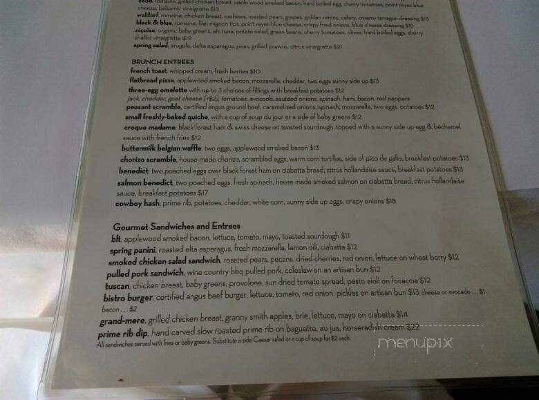 Peasant & The Pear - Danville, CA menu_pic
