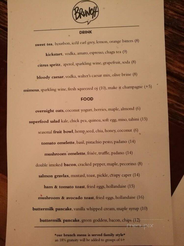 Ten Foot Henry - Calgary, AB menu_pic