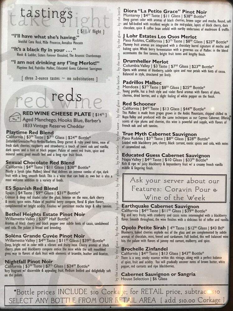 Grapevine Riverwalk - Rock Hill, SC menu_pic