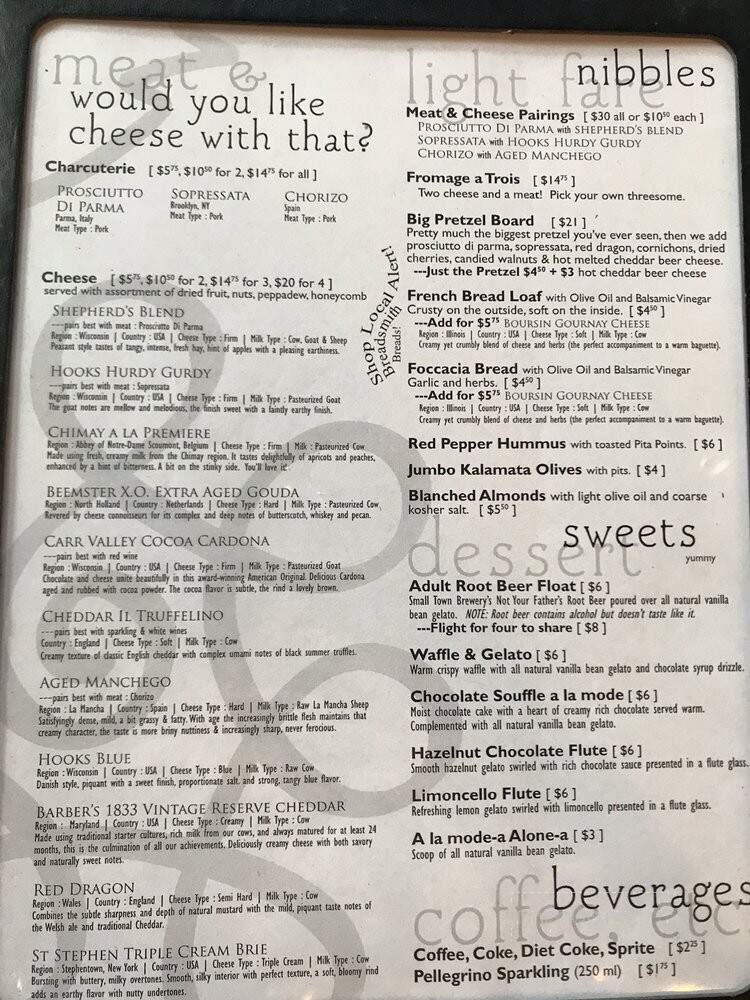 Grapevine Riverwalk - Rock Hill, SC menu_pic