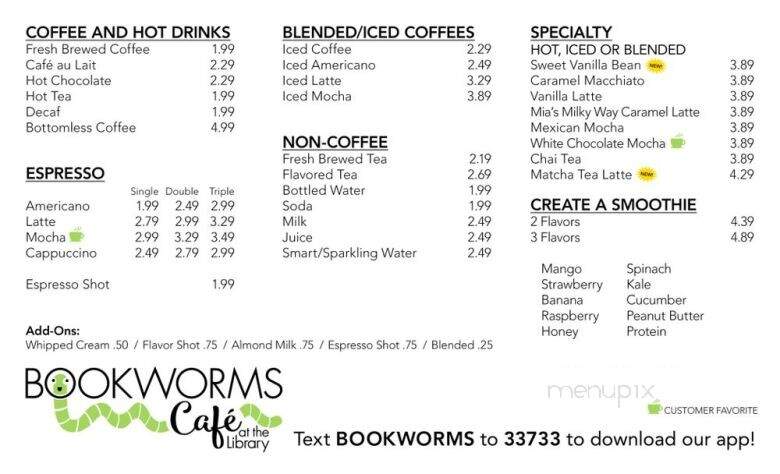 Bookworms Cafe - Mountain Home, AR