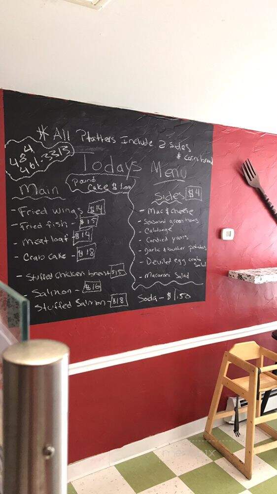 Crystal's Comfort Food - Lansdowne, PA menu_pic