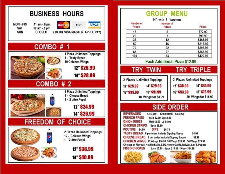 Canadian Pizza Unlimited - Brooks, AB menu_pic
