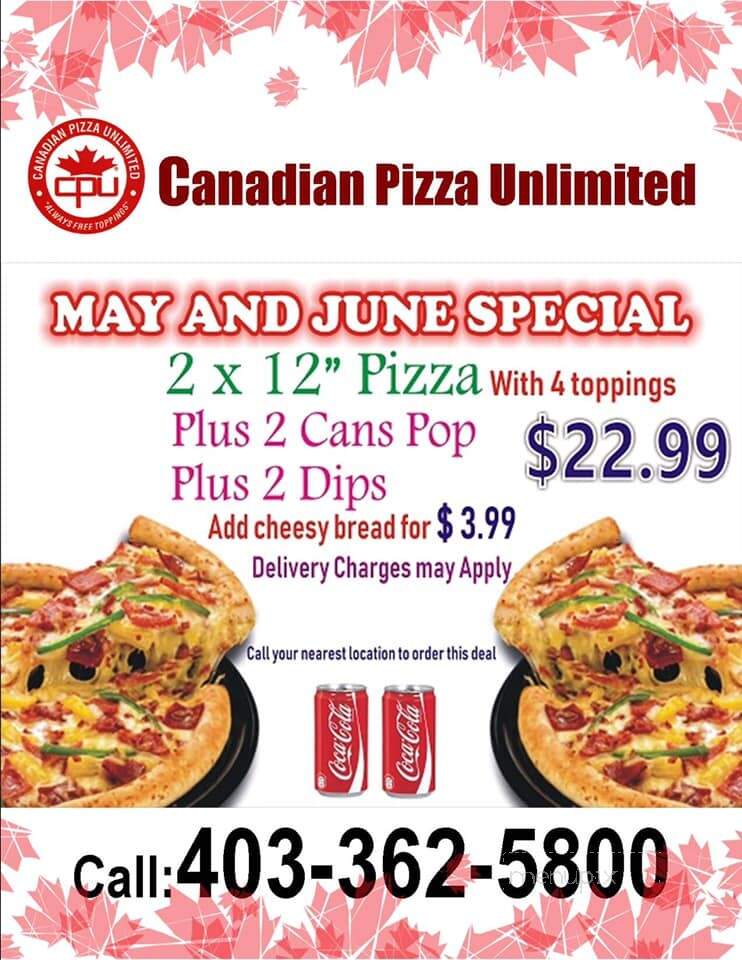 Canadian Pizza Unlimited - Brooks, AB