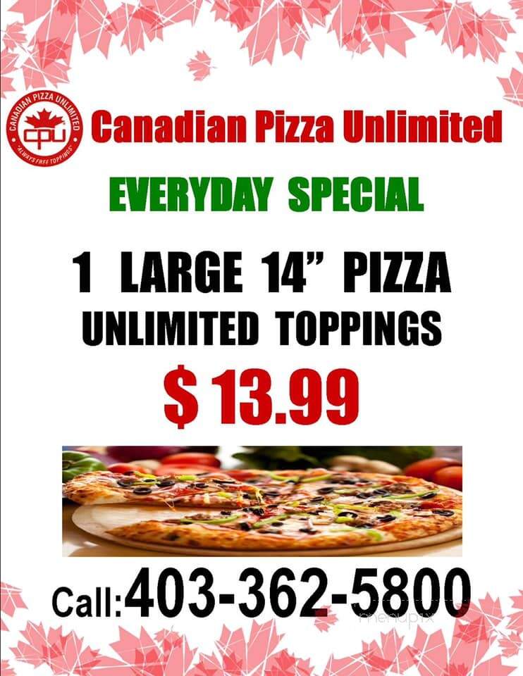 Canadian Pizza Unlimited - Brooks, AB