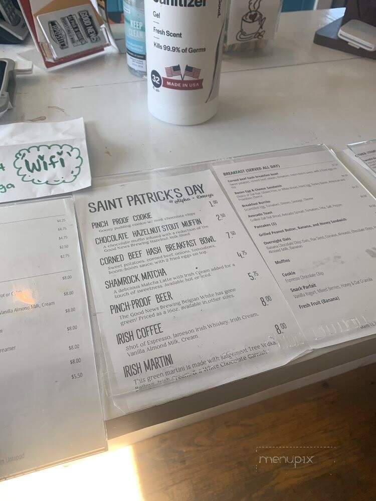 Alpha & Omega Roasting - O'Fallon, MO menu_pic