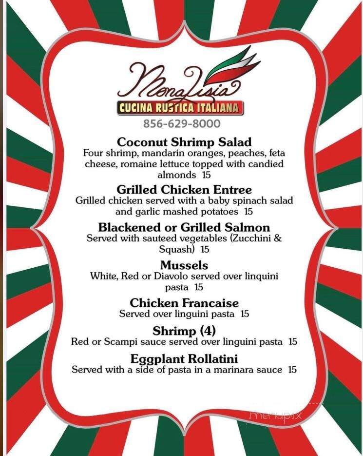 Blue Cork Winery - Williamstown, NJ menu_pic