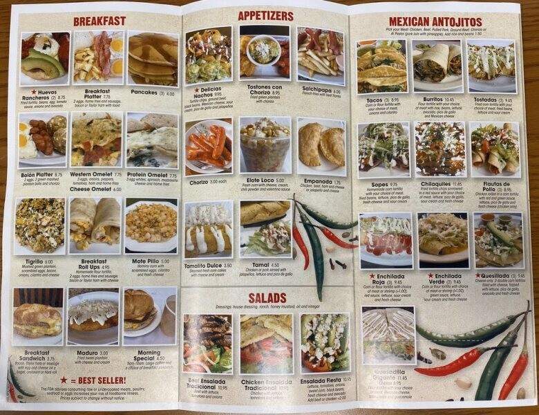 Delicias Latinas - Morris Plains, NJ menu_pic