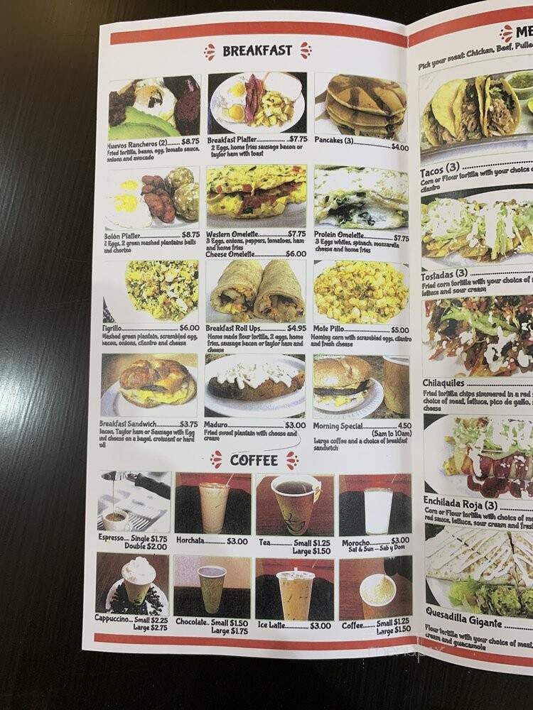 Delicias Latinas - Morris Plains, NJ menu_pic