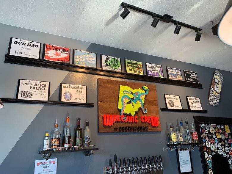 Wrecking Crew Brew Works - Medina, OH menu_pic
