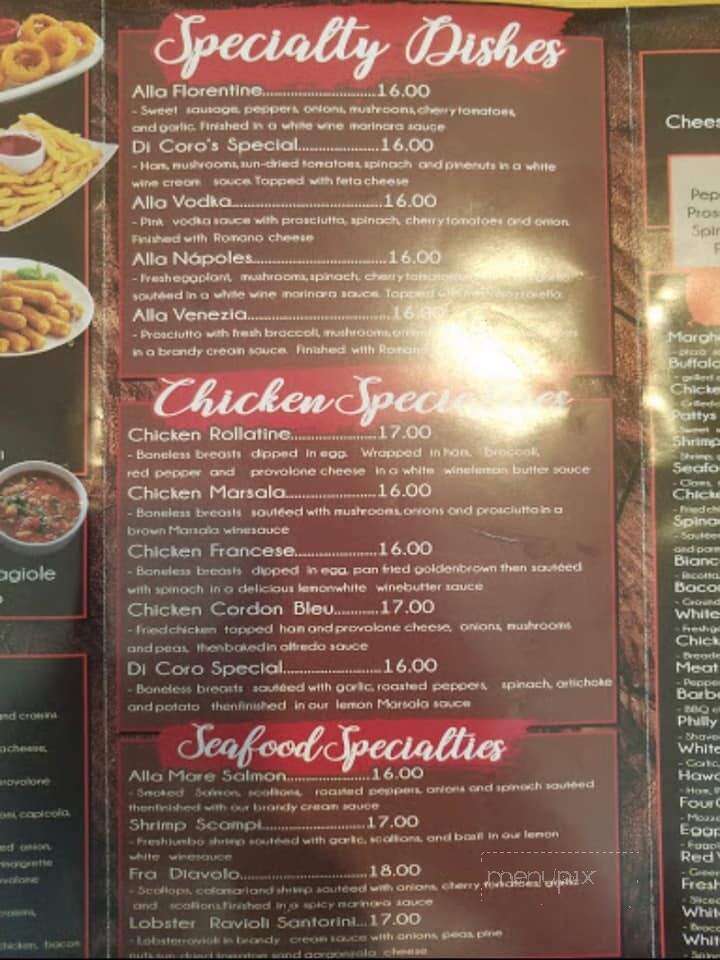 Boardwalk Pizzeria - Niantic, CT menu_pic