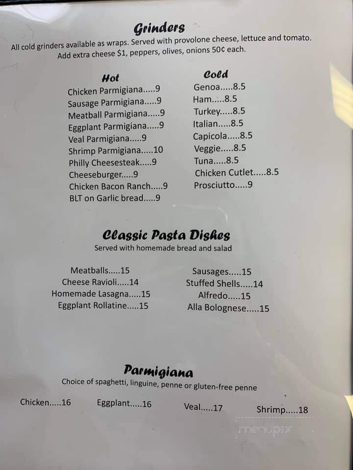 Boardwalk Pizzeria - Niantic, CT menu_pic